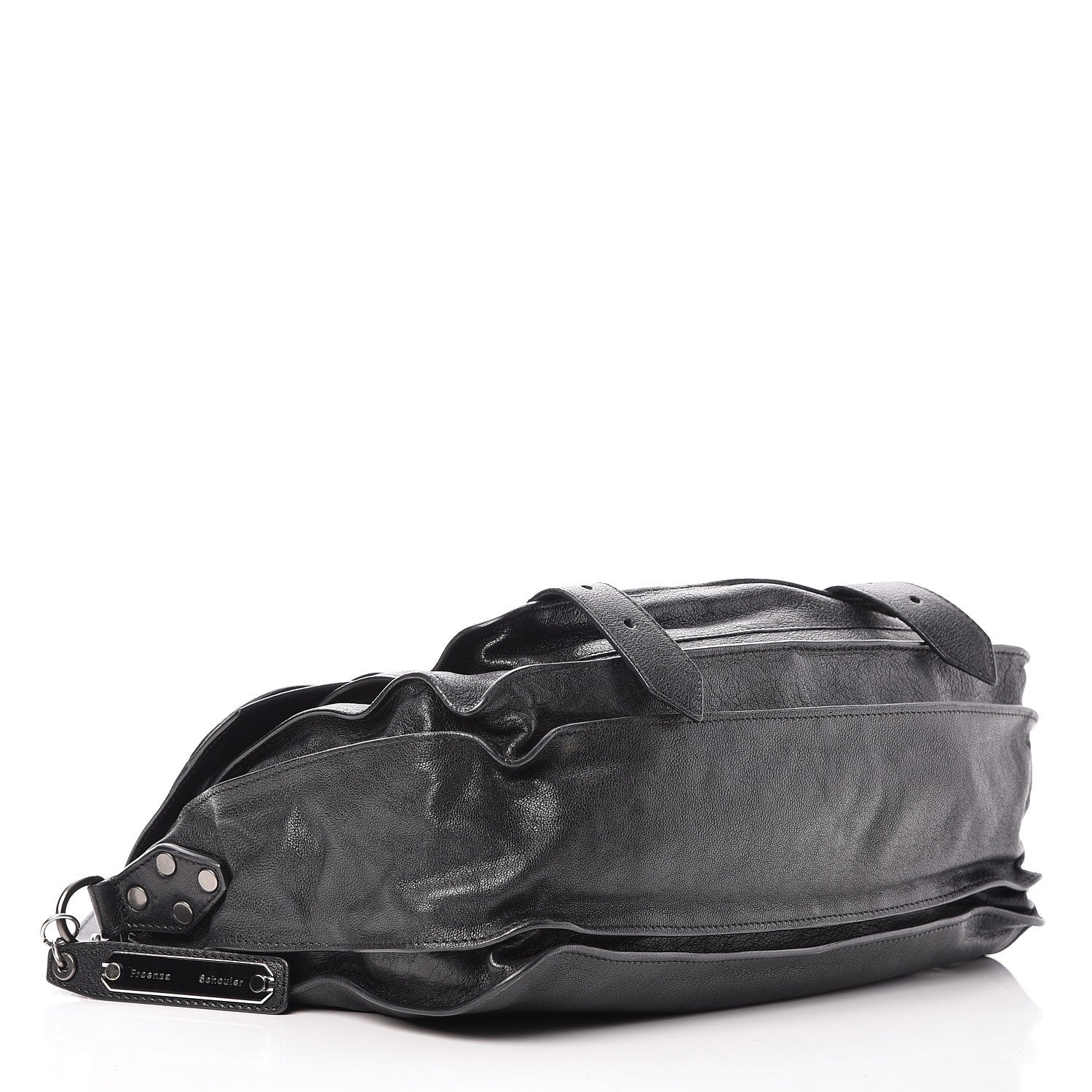 Proenza Schouler Lambskin Medium PS1 Satchel Black 4 of 8