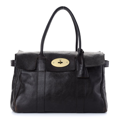 Mulberry Classic Grain Calfskin Bayswater Chocolate 1 of 16