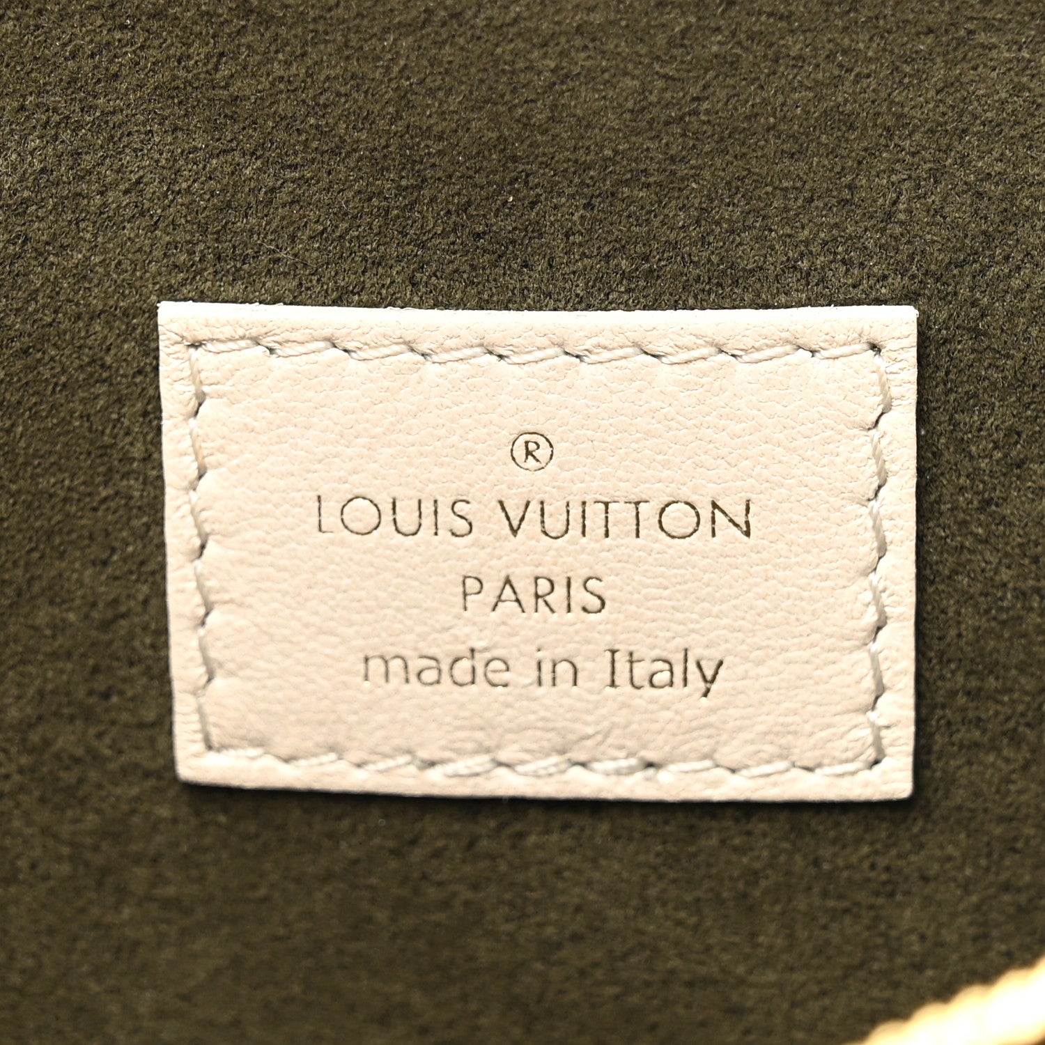 Louis Vuitton Lambskin Embossed Monogram Coussin PM Beige Cream 8 of 15