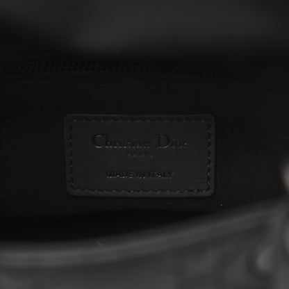 Christian Dior Ultra Matte Calfskin Cannage Mini Lady Dior Black 6 of 12