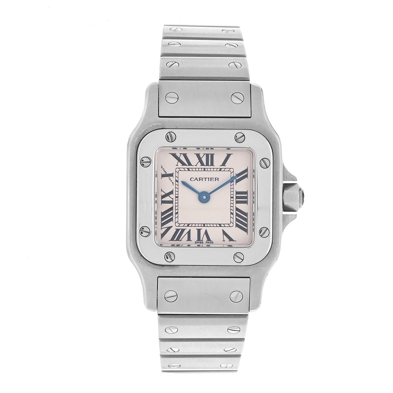 Cartier Stainless Steel 24mm Santos de Cartier Galbee Quartz Watch 1 of 4
