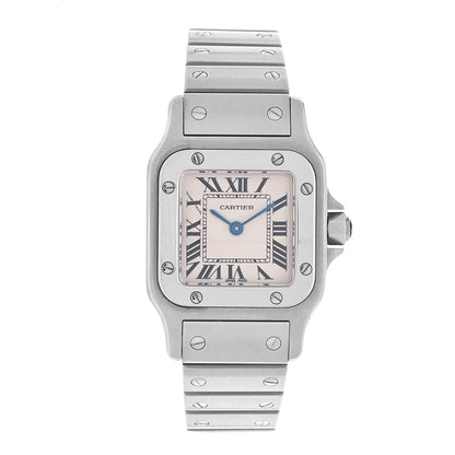 Cartier Stainless Steel 24mm Santos de Cartier Galbee Quartz Watch 1 of 4