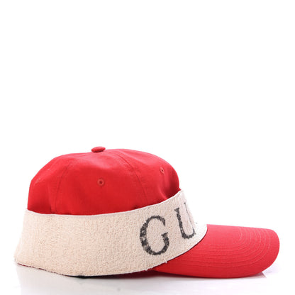 Gucci Gabardine Headband Baseball Hat L Red 6 of 9