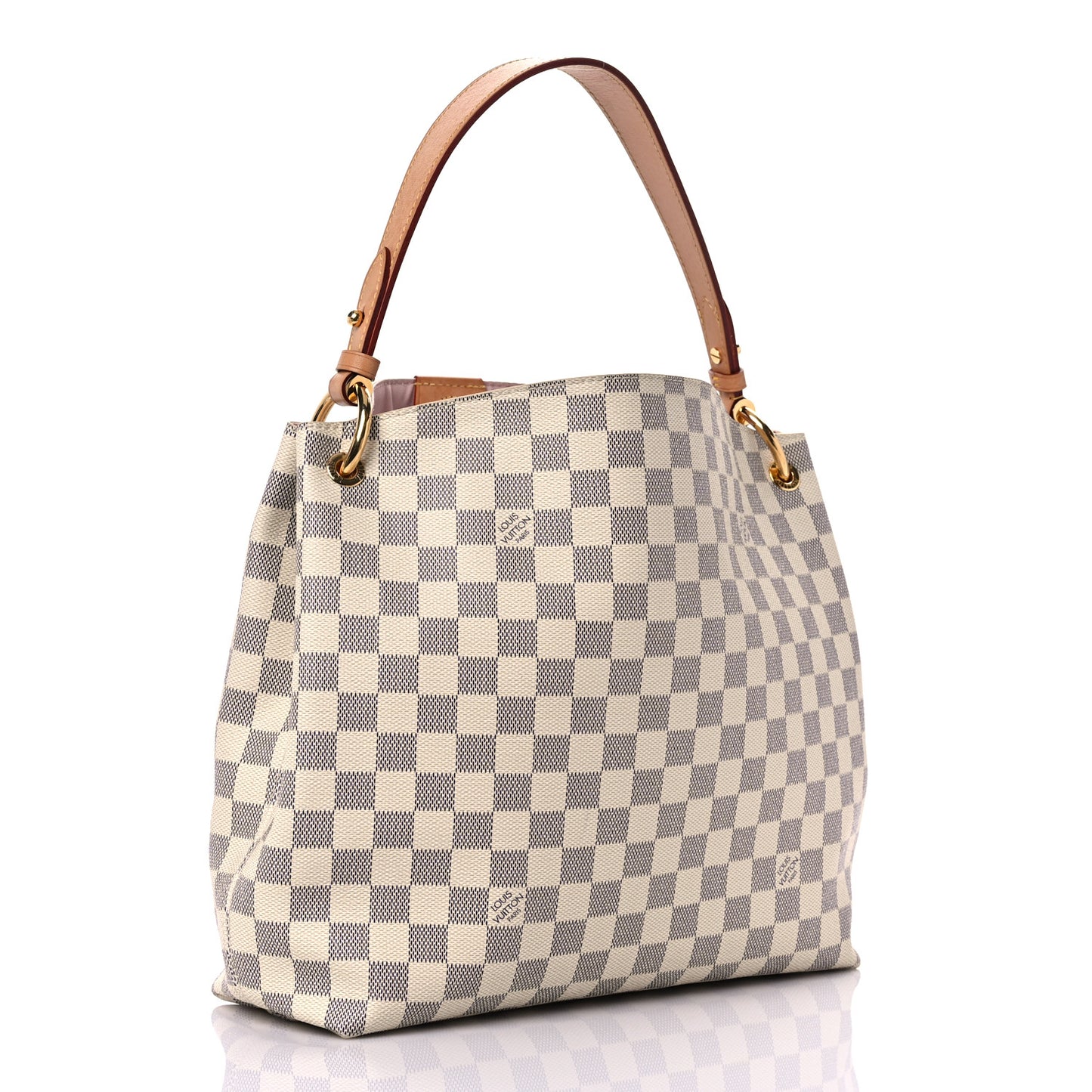 Damier Azur Graceful PM Rose Ballerine