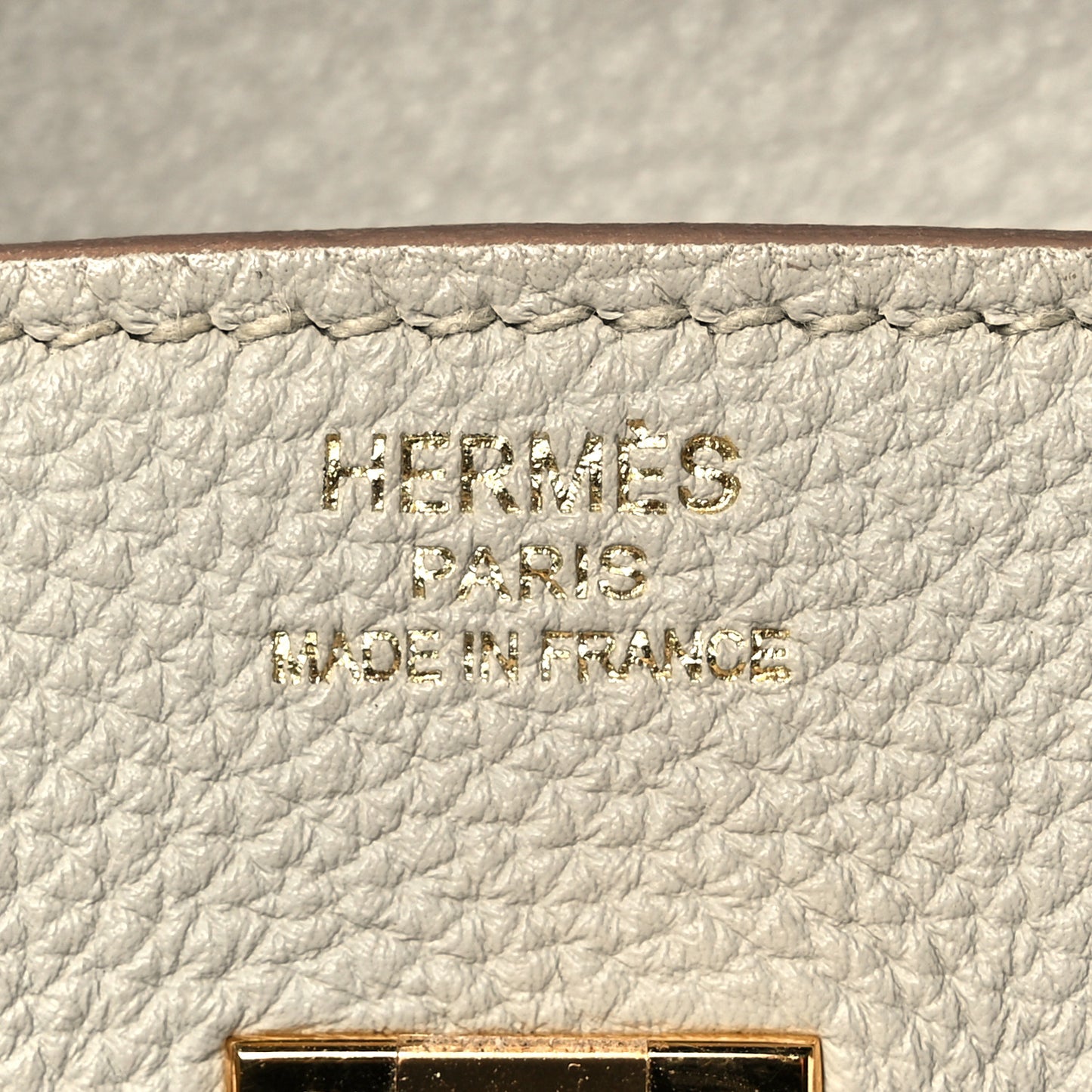 Togo Birkin 25 Gris Perle