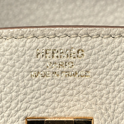Hermes Togo Birkin 25 Gris Perle 5 of 10