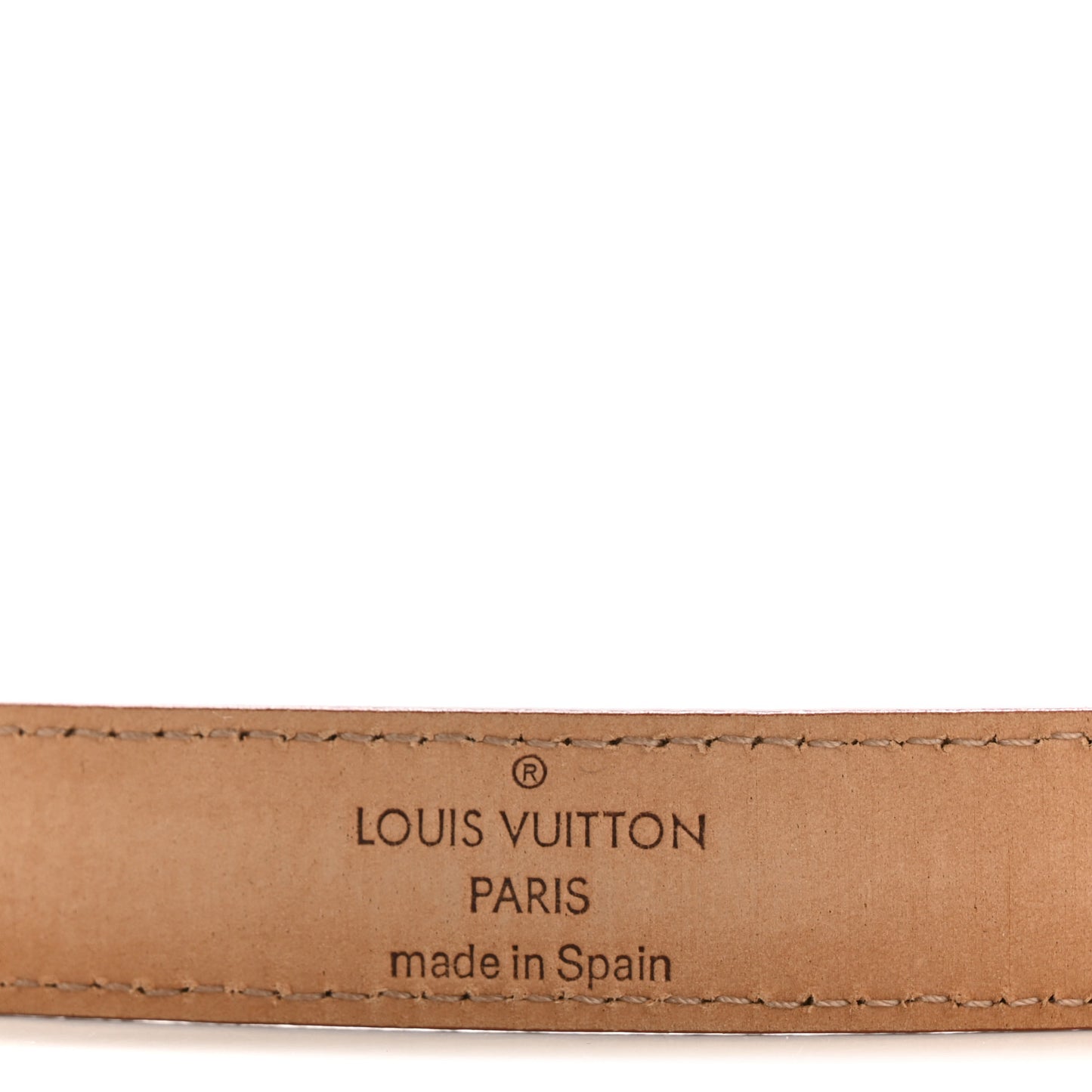 Monogram Multicolor Belt 80 32 White