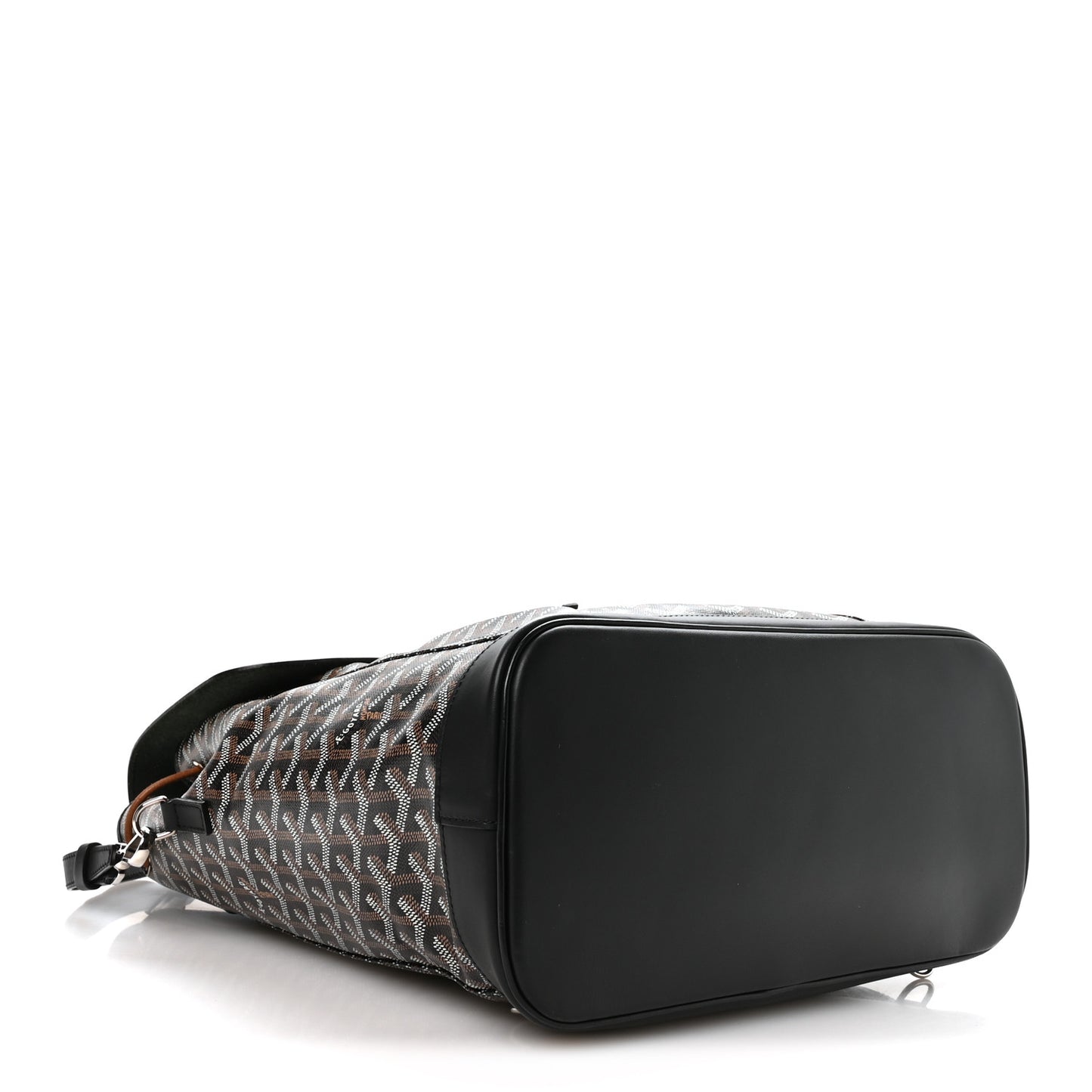 Goyardine Calfskin Alpin MM Backpack Black
