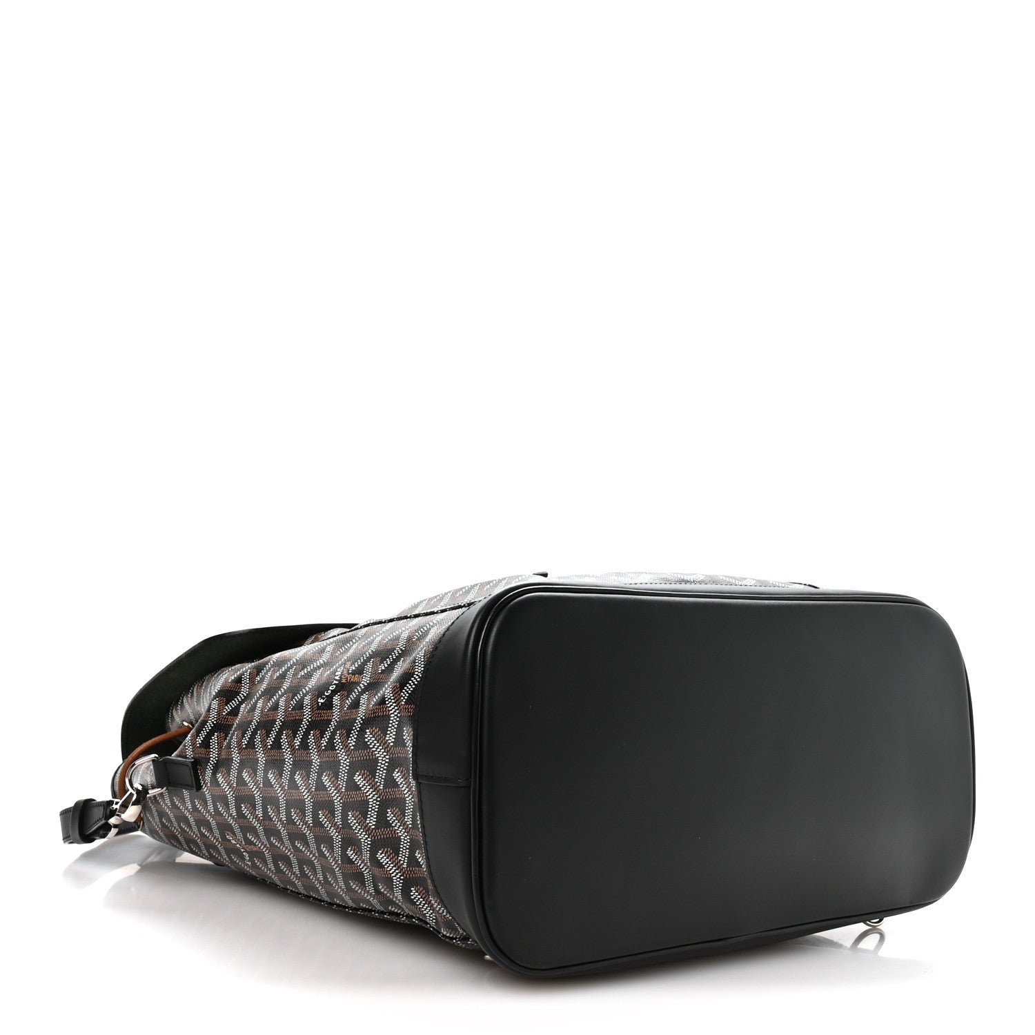 Goyard Goyardine Calfskin Alpin MM Backpack Black 4 of 11