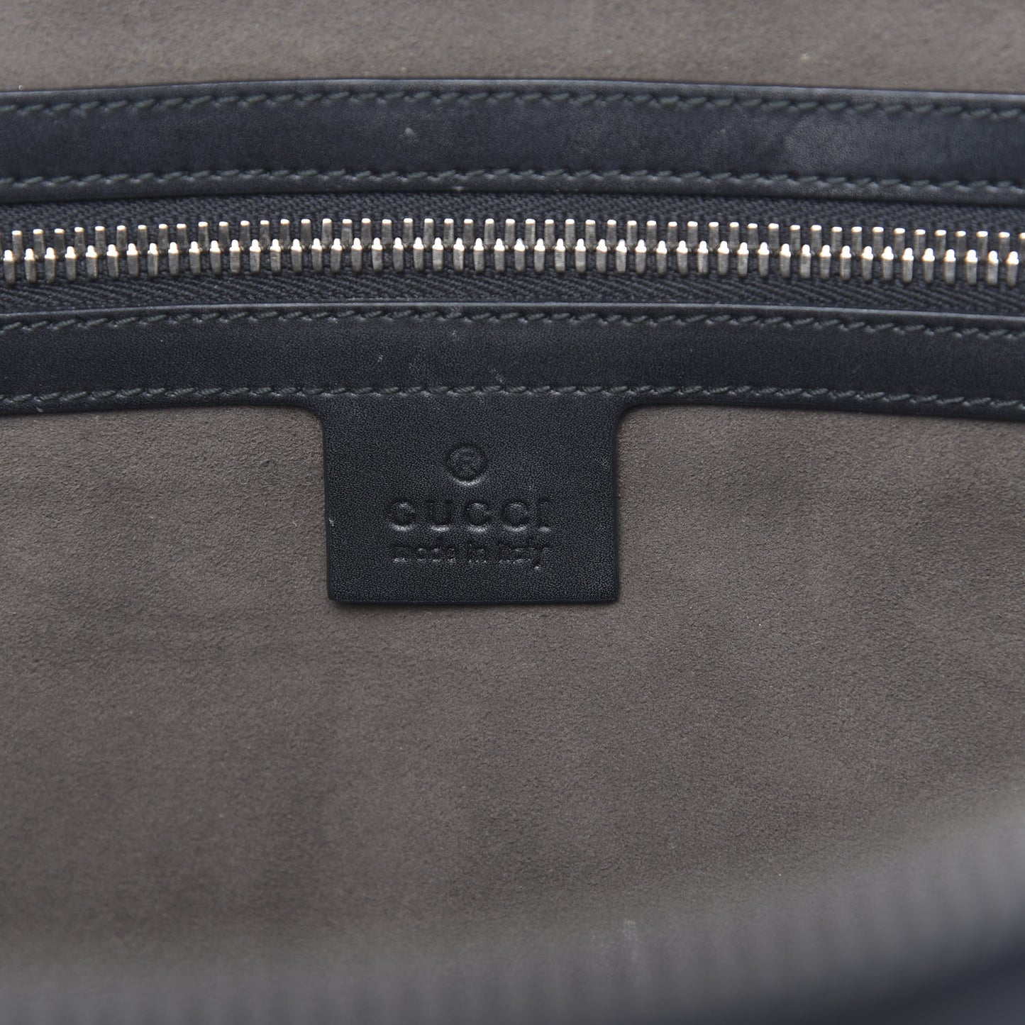 GG Supreme Monogram Briefcase Black