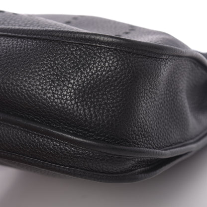 Hermes Taurillon Clemence Evelyne III GM Black 12 of 13