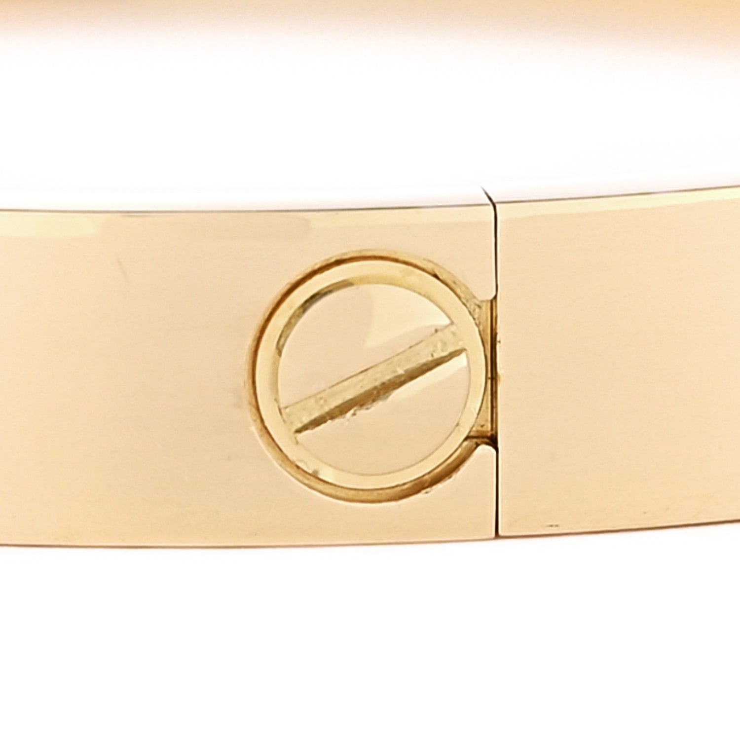 Cartier 18K Yellow Gold 10 Diamond LOVE Bracelet 16 6 of 7
