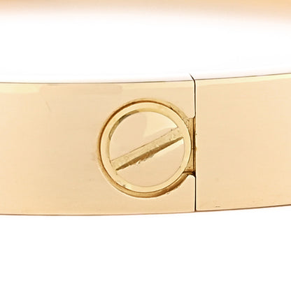 Cartier 18K Yellow Gold 10 Diamond LOVE Bracelet 16 6 of 7