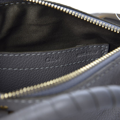 Chloe Calfskin Mini Marcie Satchel Cashmere Grey 7 of 9