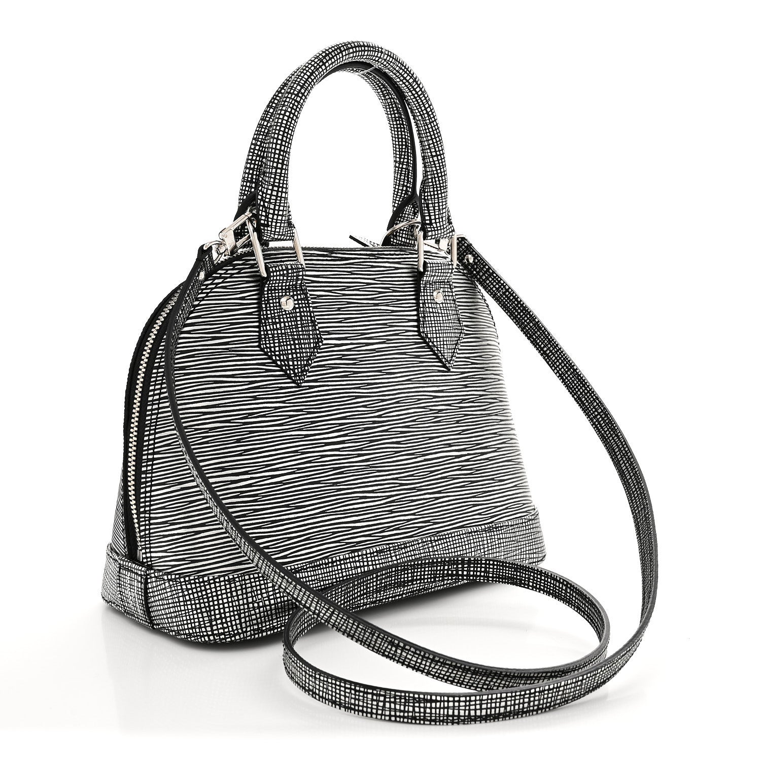 Louis Vuitton Epi Alma BB Platine 3 of 10