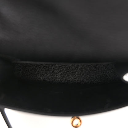 Hermes Box Kelly En Desordre Sellier 20 Black 5 of 12