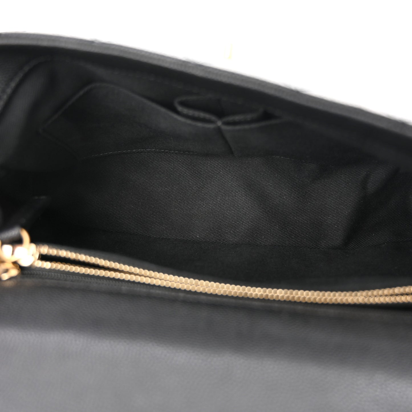 Caviar Lizard Embossed Quilted Small Coco Handle Flap Black