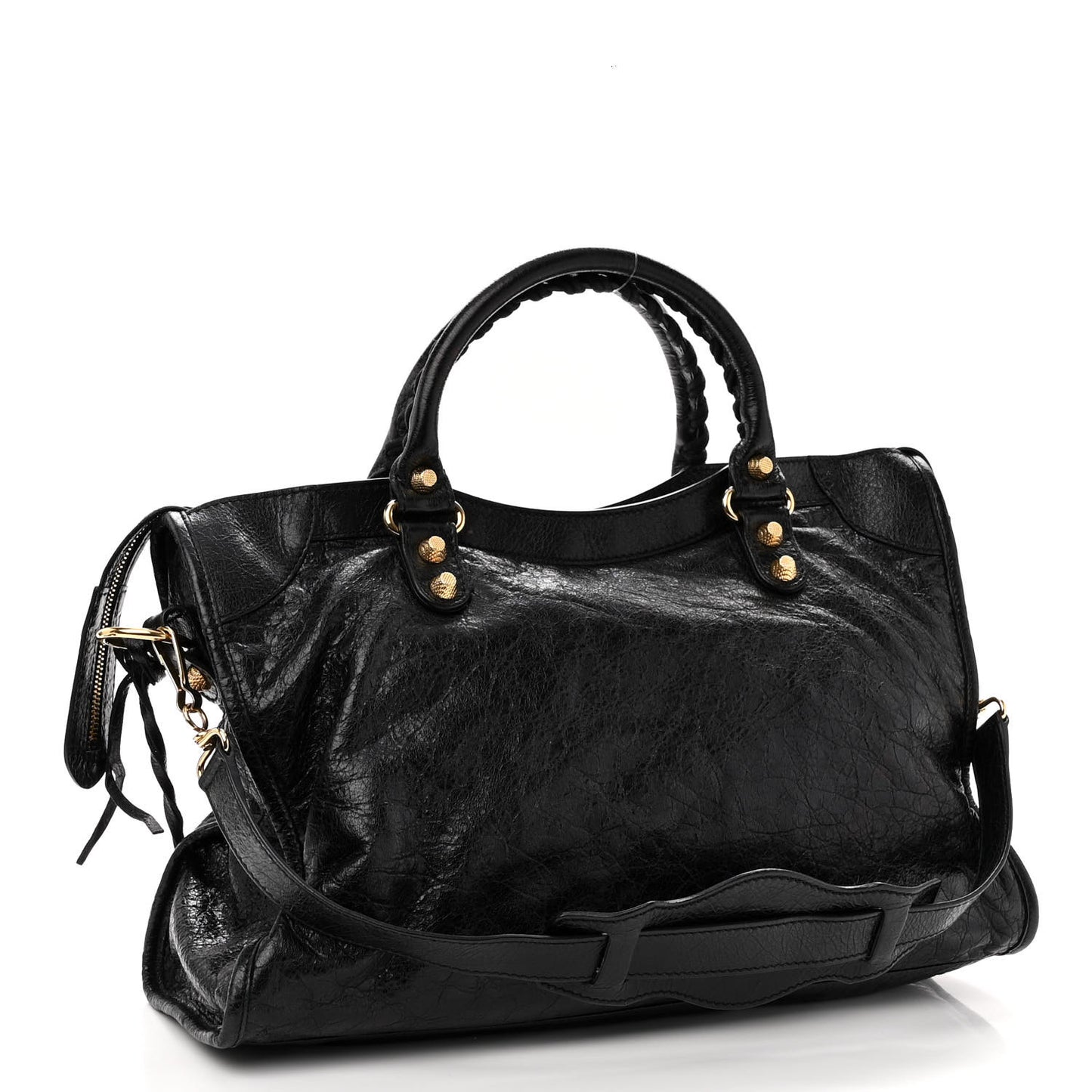 Agneau Giant 12 Gold Hardware City Black