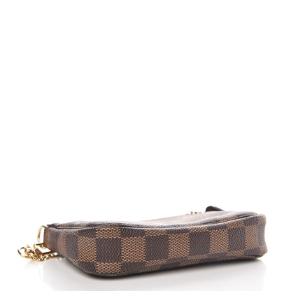 Louis Vuitton Damier Ebene Mini Pochette Accessories 4 of 7