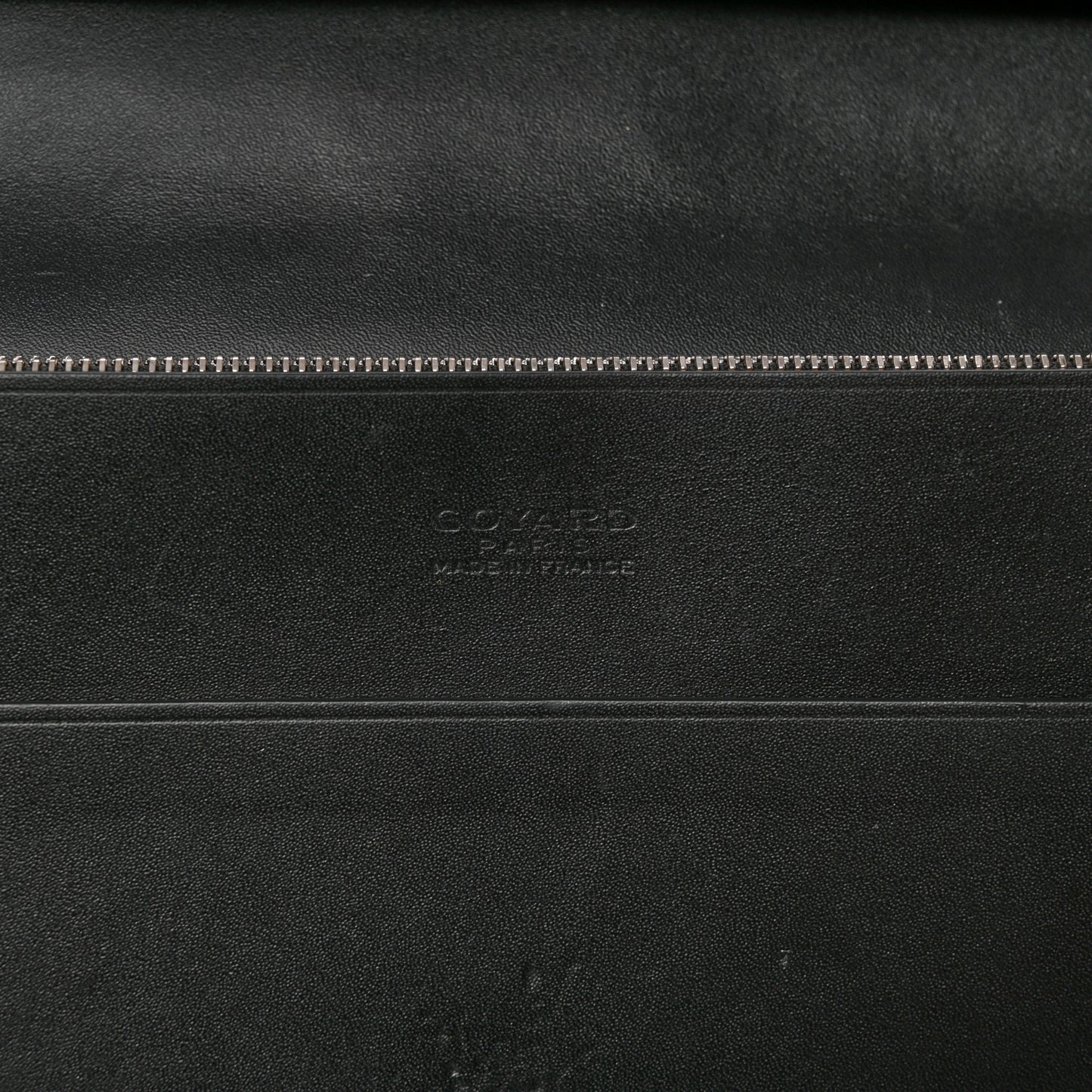 Goyardine Long Bi-Fold Wallet Black