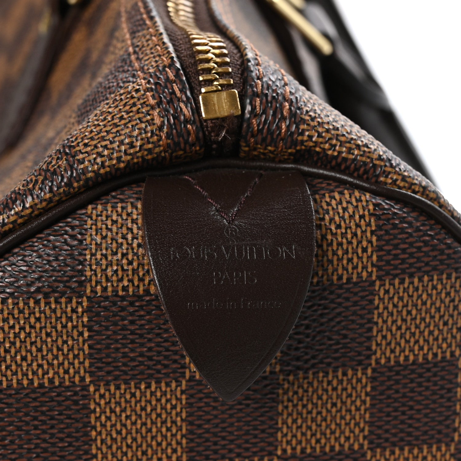 Louis Vuitton Damier Ebene Speedy 35 12 of 12