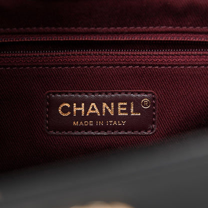 Chanel Caviar Quilted Small Business Affinity Shopping Bag Black 6 of 11