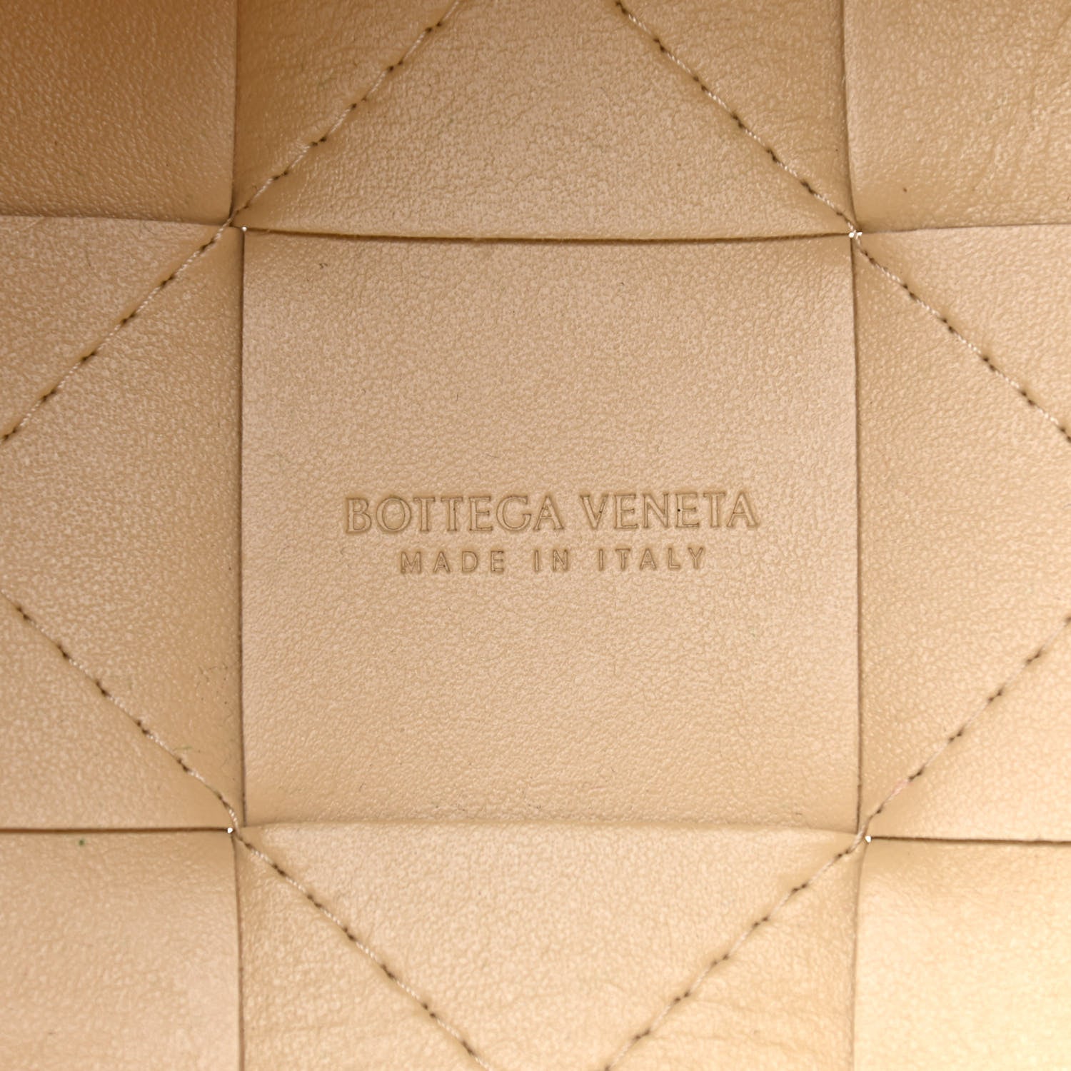 Bottega Veneta Nappa Maxi Intrecciato Cassette Bucket Bag Almond 7 of 11