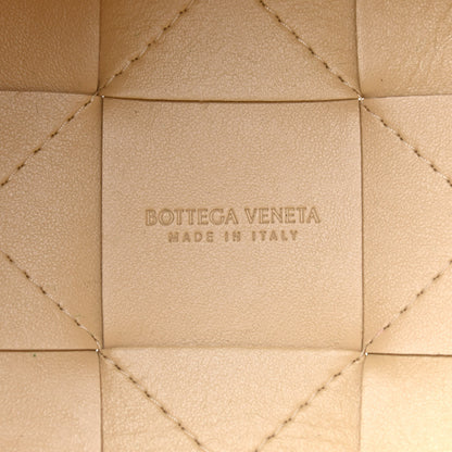 Bottega Veneta Nappa Maxi Intrecciato Cassette Bucket Bag Almond 7 of 11