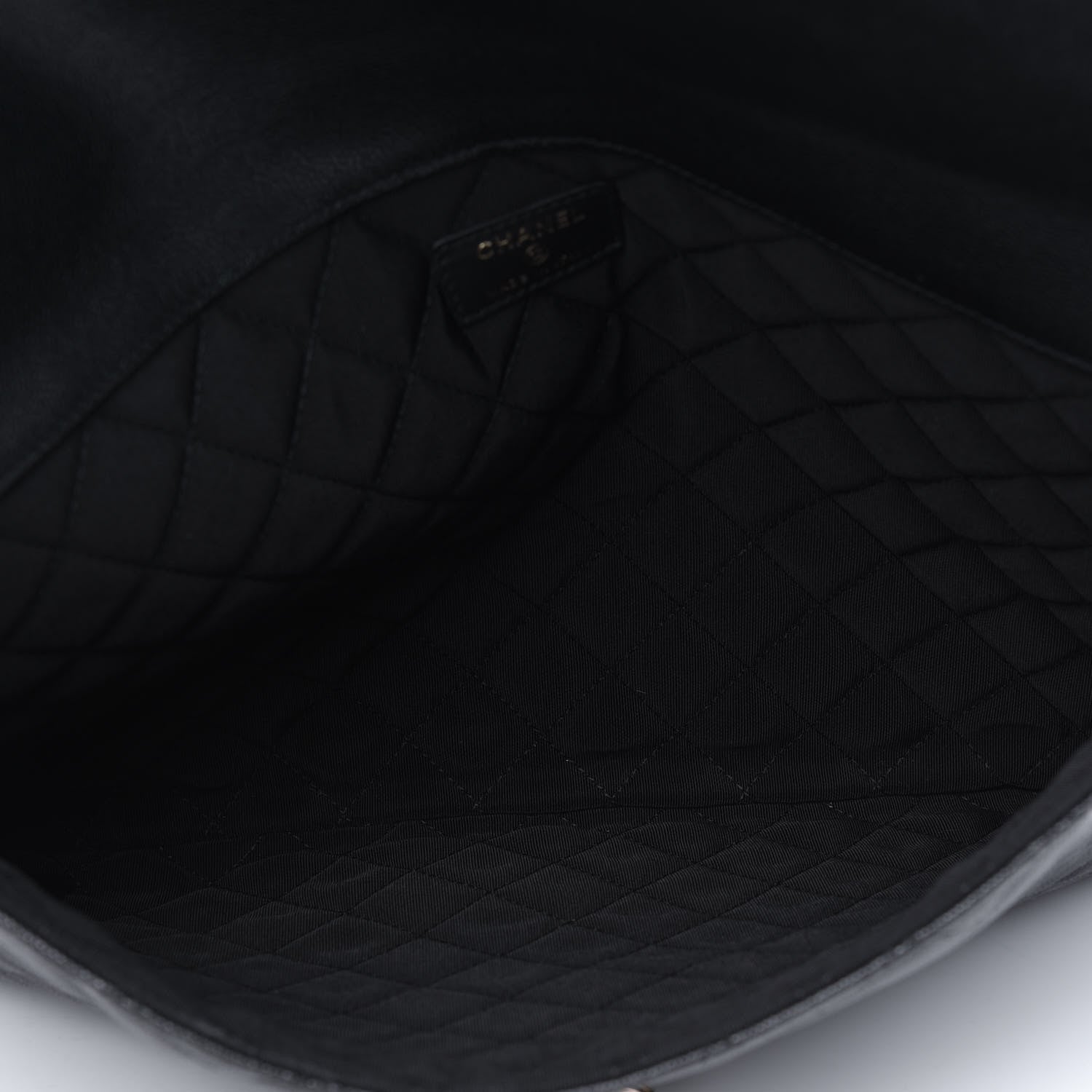 Chanel Caviar Quilted Large Golden Class Pouch Black 5 of 11