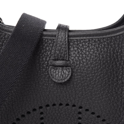 Hermes Taurillon Clemence Evelyne TPM Black 7 of 11