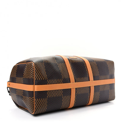 Louis Vuitton X NIGO Giant Damier Ebene Monogram Keepall Bandouliere 50 3 of 7