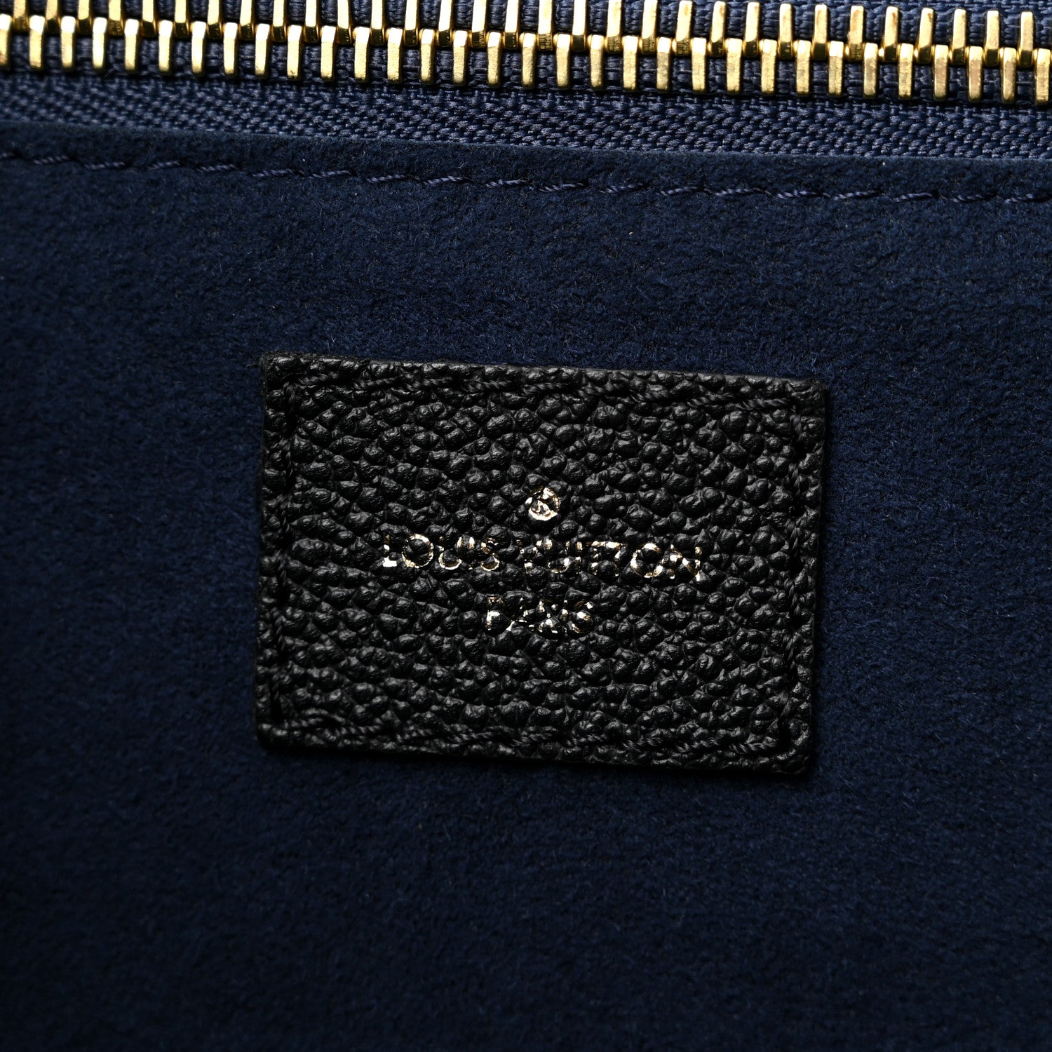 Louis Vuitton Empreinte Monogram Giant Neverfull MM Black 7 of 10
