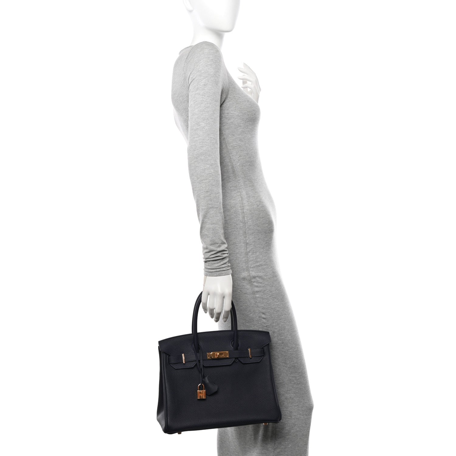 Hermes Togo Birkin 30 Bleu Nuit 2 of 13