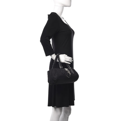 Christian Dior Monogram Lovely Mini Satchel Black 2 of 9