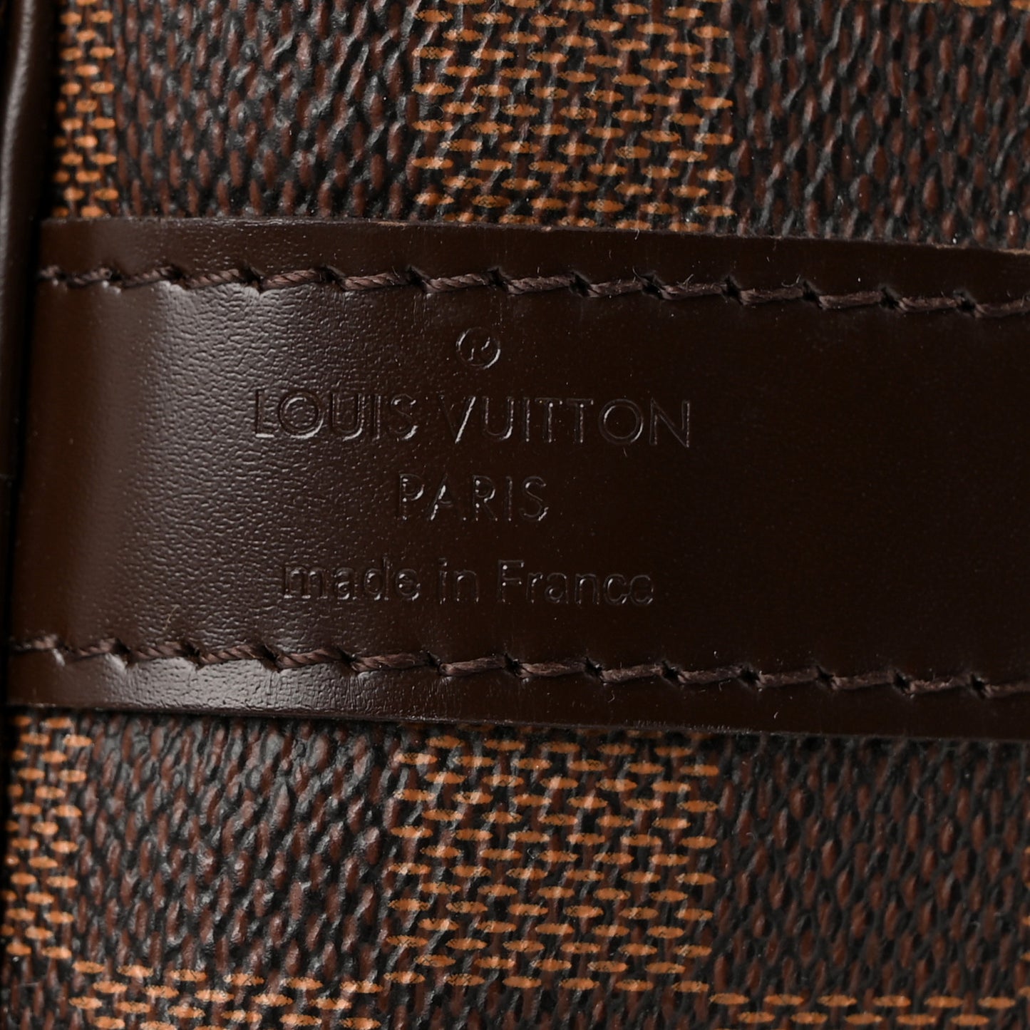 LOUIS VUITTON Damier Ebene Keepall Bandouliere 45