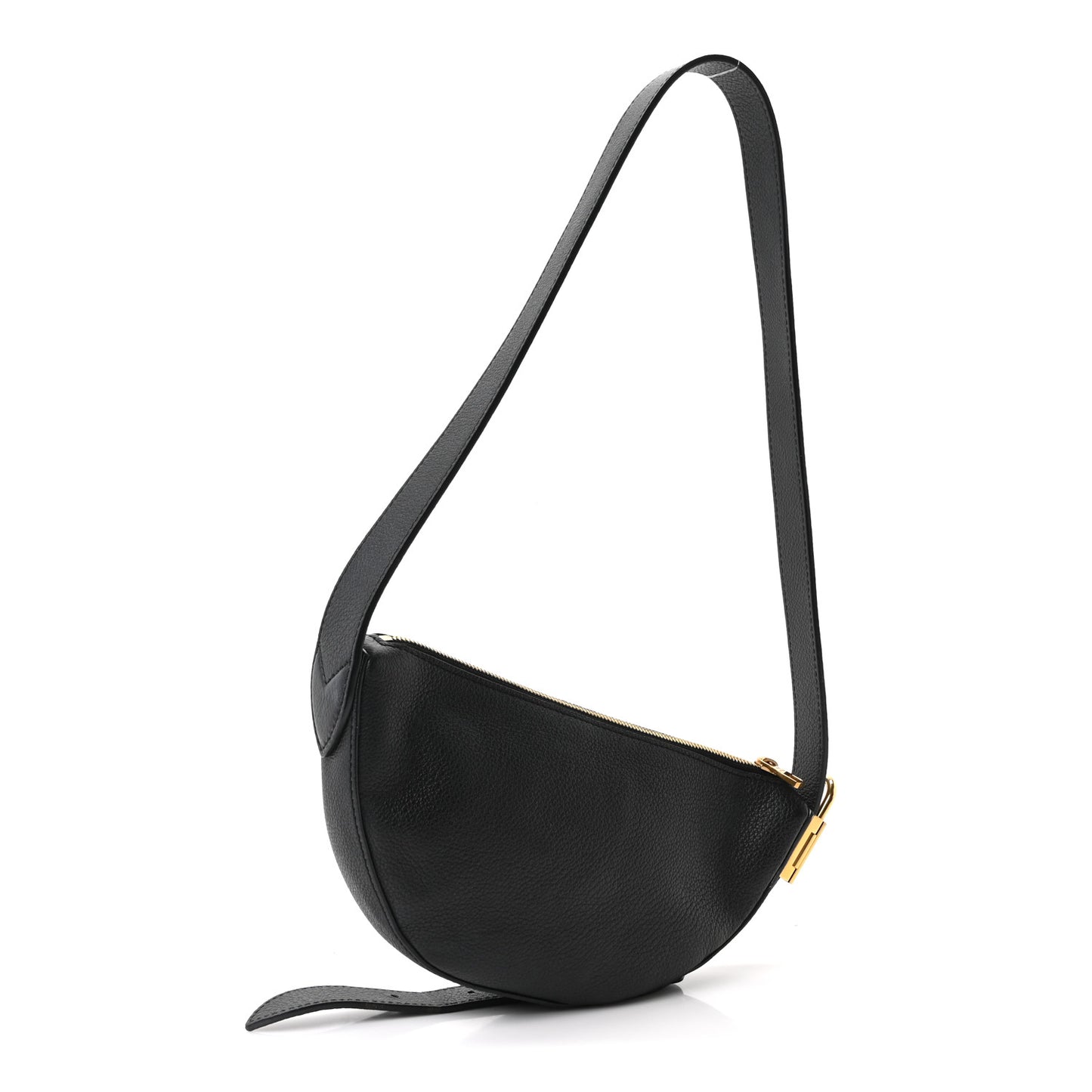 Smooth Calfskin Low Key Bumbag Black