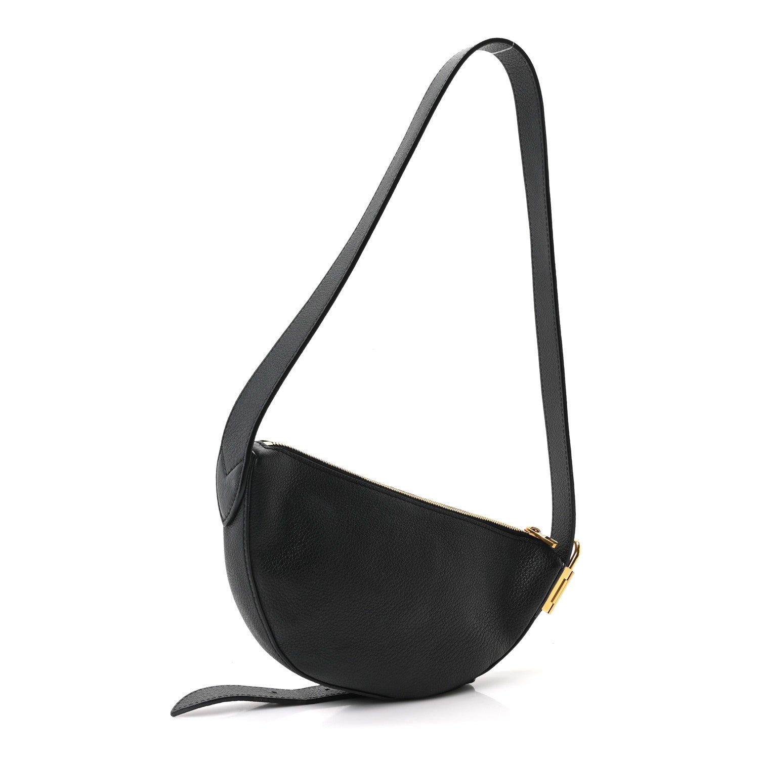 Louis Vuitton Smooth Calfskin Low Key Bumbag Black 2 of 8