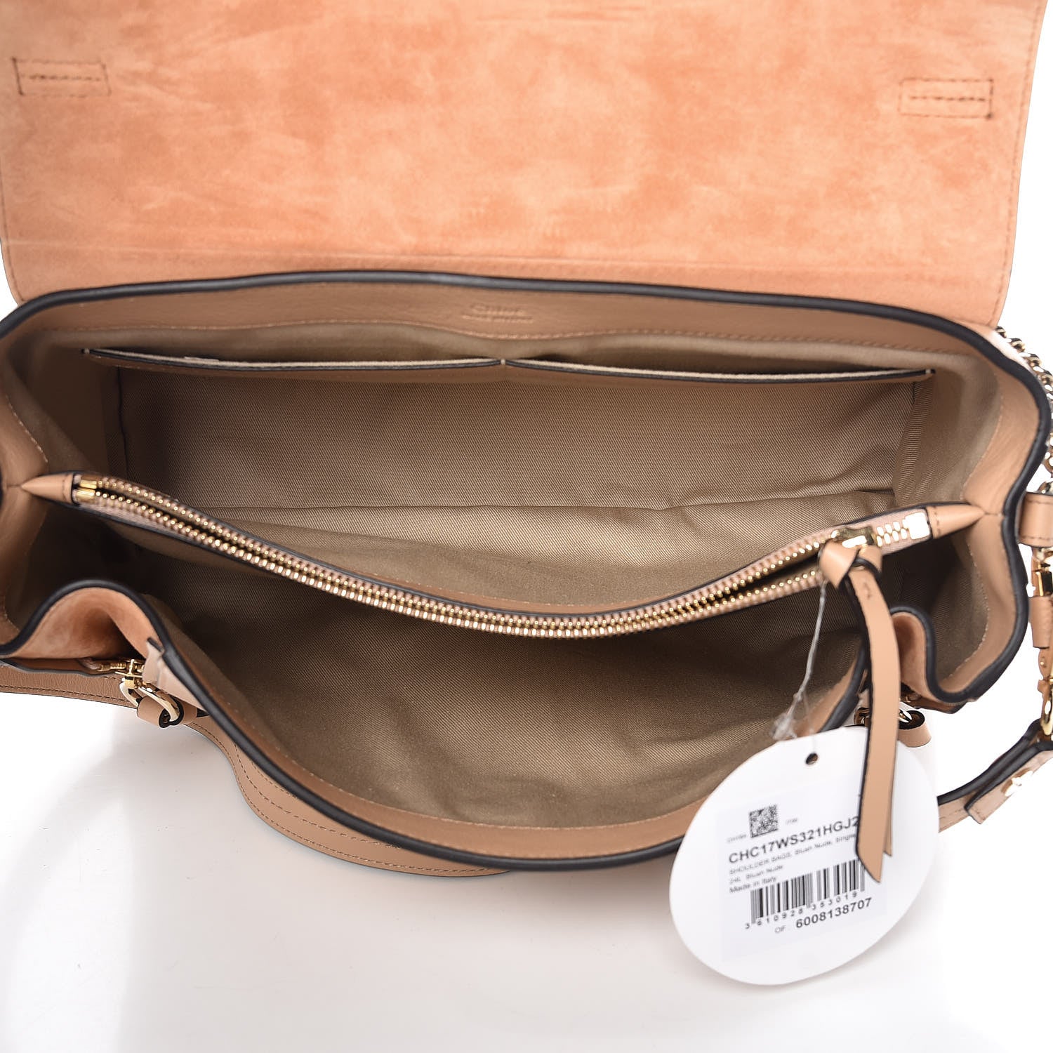 Chloe Calfskin Medium Faye Day Shoulder Bag Blush Nude 5 of 12