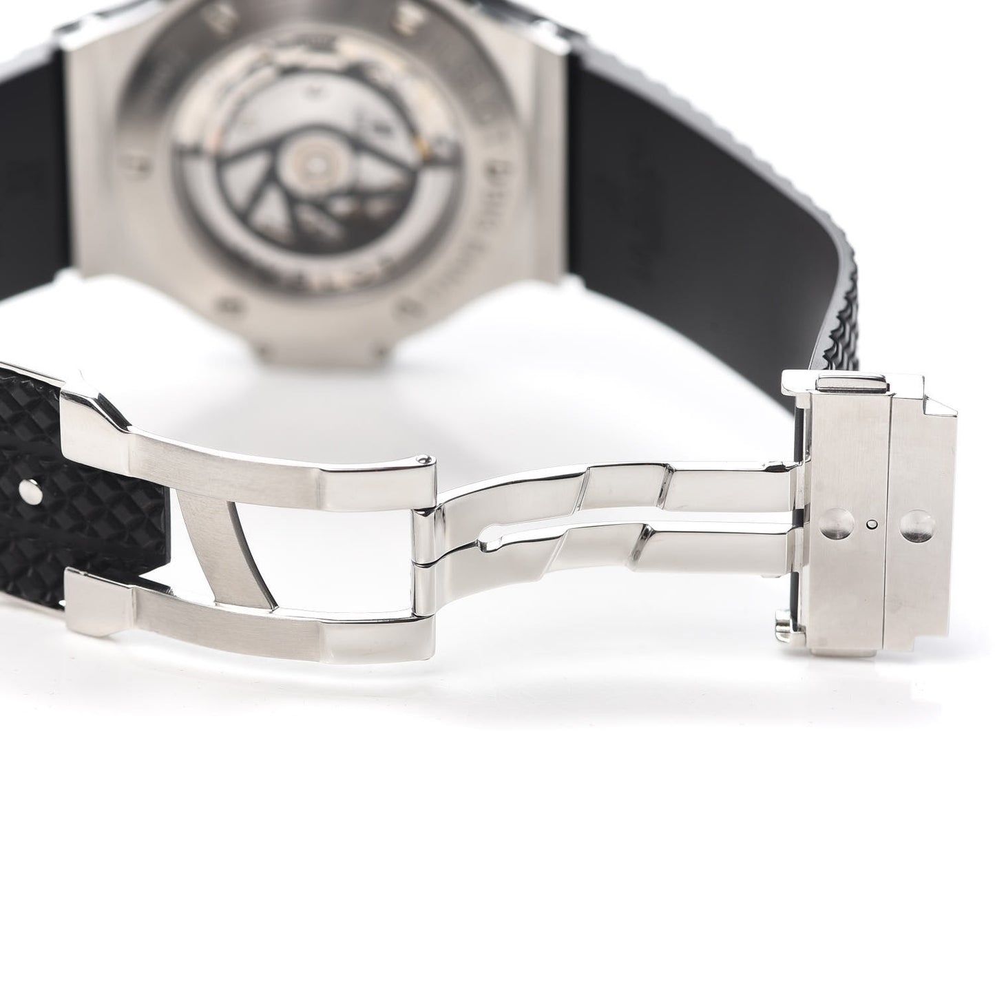 Stainless Steel Ceramic Rubber 44mm Big Bang Automatic Watch Black 301.SB.131.RX