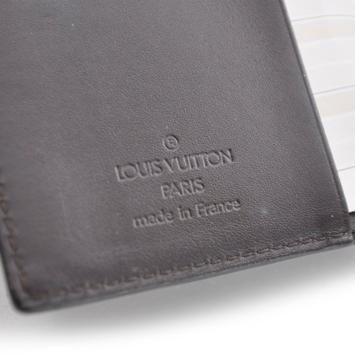Vernis Mini Address Book Cover Amarante