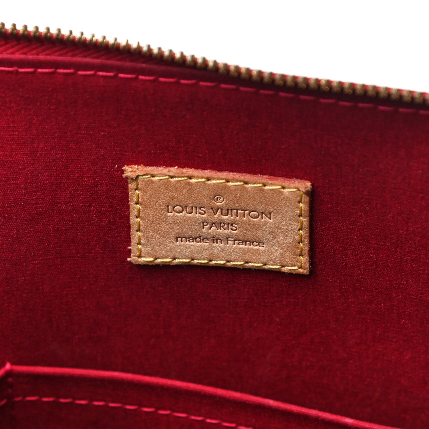 Louis Vuitton Vernis Alma MM Pomme D'Amour 5 of 9
