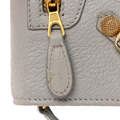 Balenciaga Chevre Giant 12 Gold Hardware Wallet Gris Cement 10 of 10