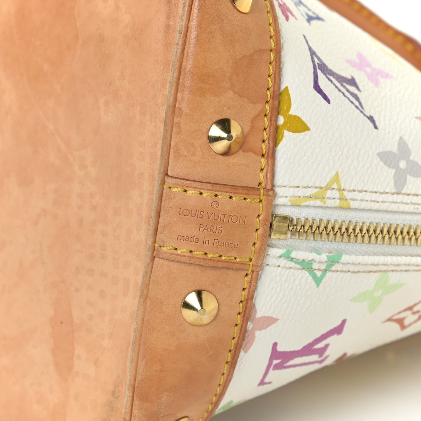 Monogram Multicolor Alma White