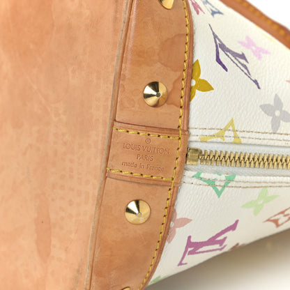 Louis Vuitton Monogram Multicolor Alma White 18 of 19
