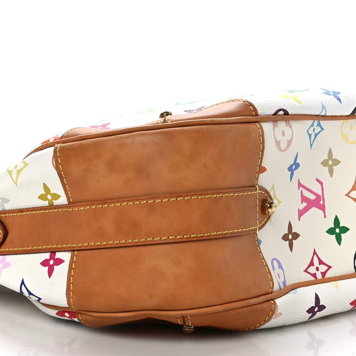 Monogram Multicolor Greta White
