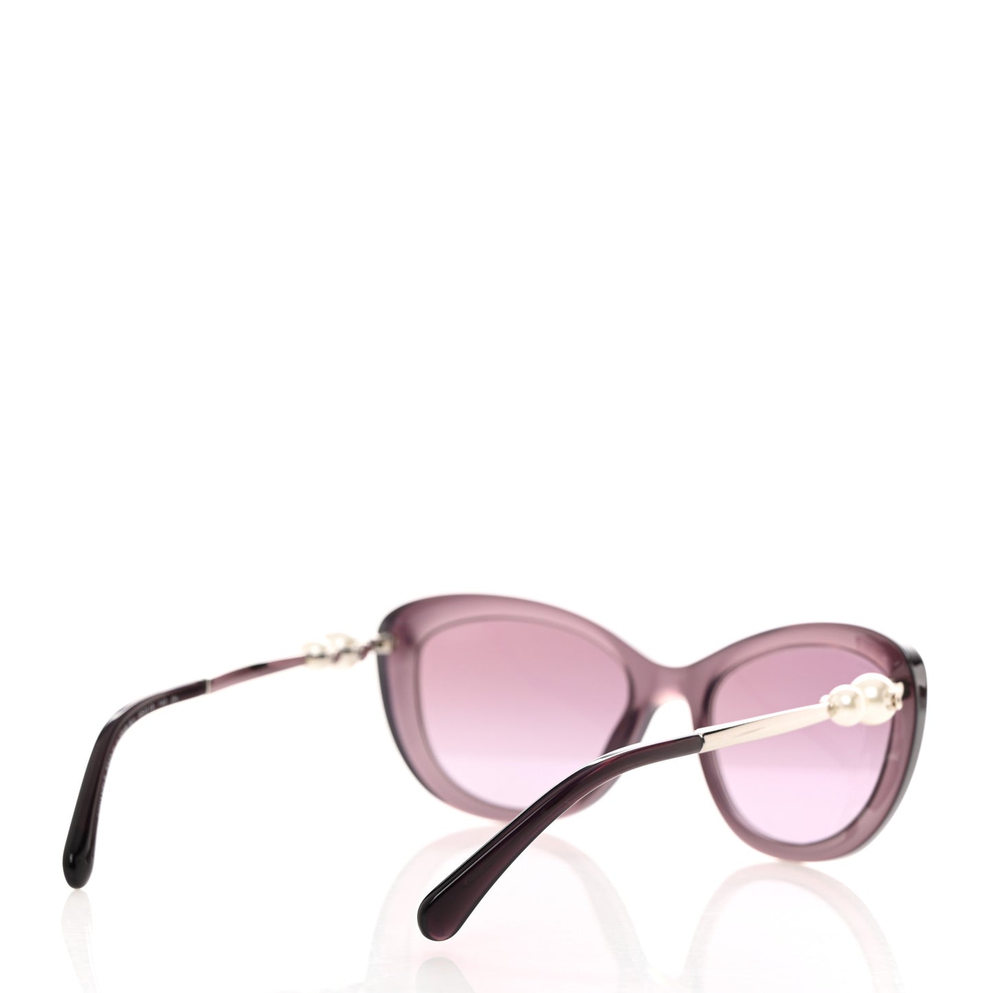 Acetate Pearl Cat Eye Sunglasses 5340-H Purple