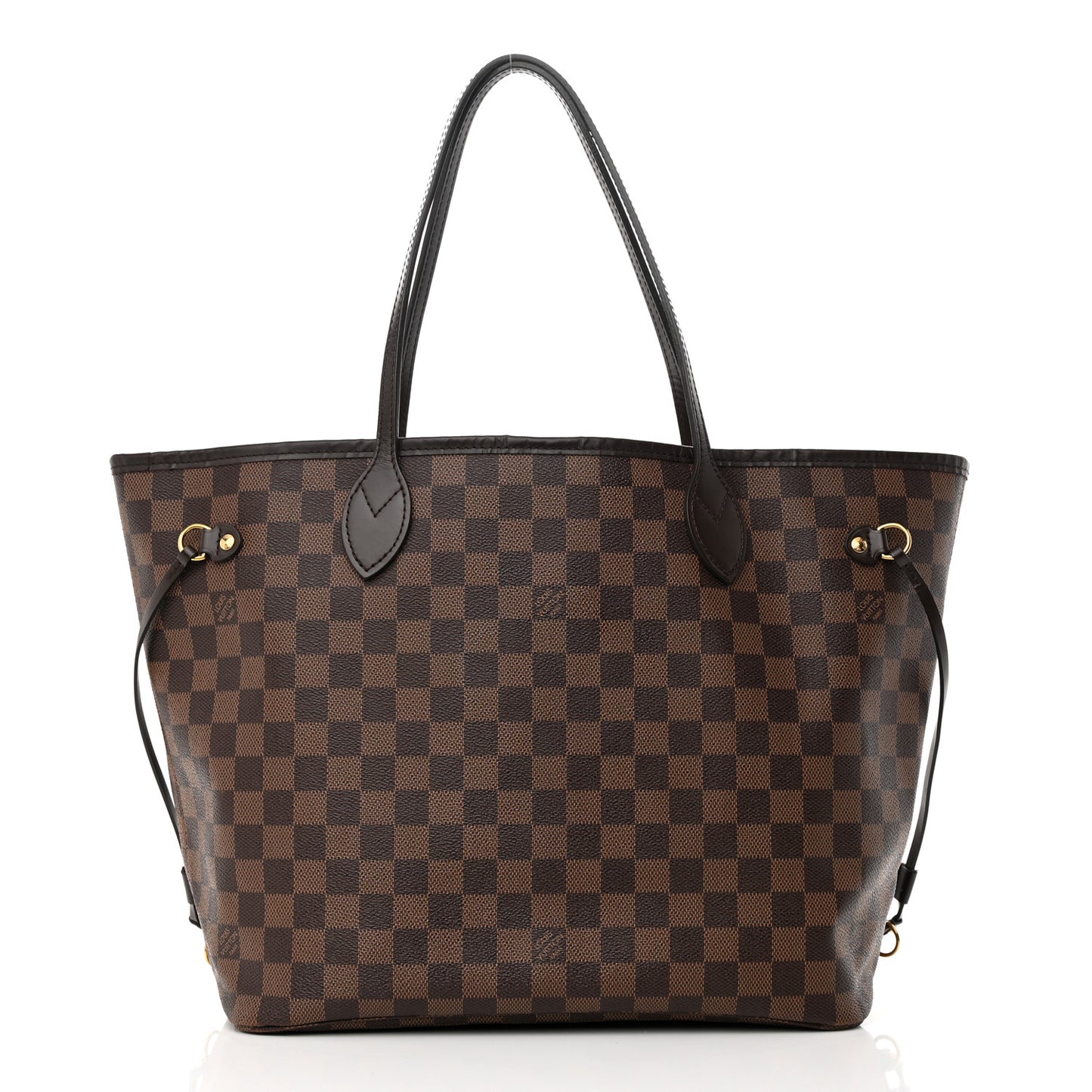 Damier Ebene Neo Neverfull MM Rose Ballerine