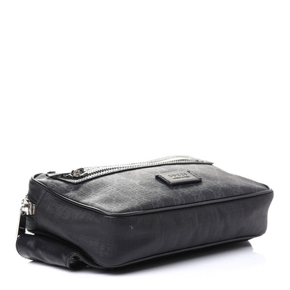 Gucci Soft GG Supreme Monogram Web Belt Bag Black Grey 4 of 6