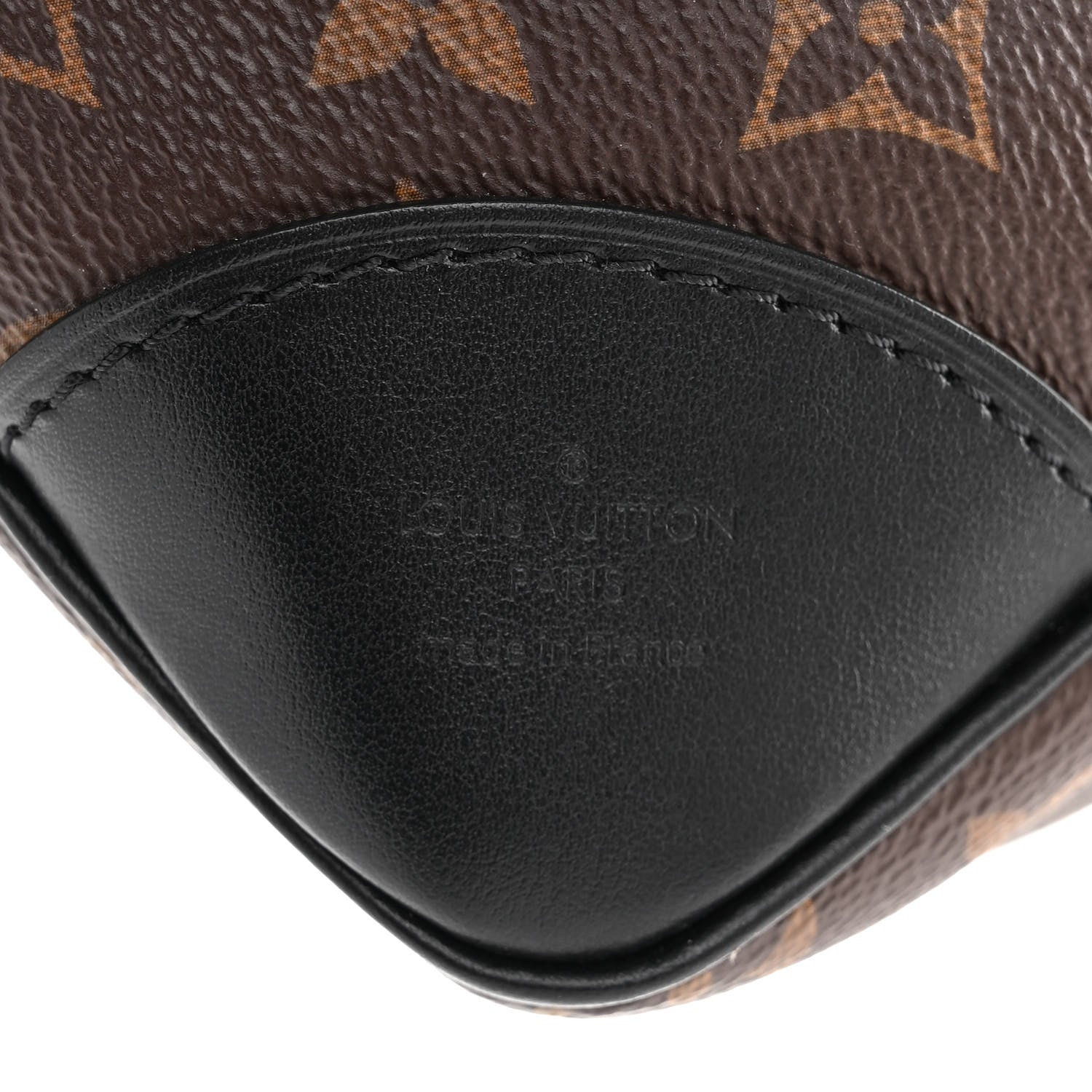 Louis Vuitton Monogram Odeon MM Black 6 of 10