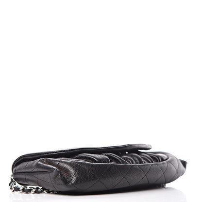 Chanel Caviar Half Moon Wallet On Chain WOC Black 4 of 13